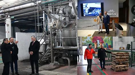 Tekirdağ Valisi Soytürk Çerkezköy'de tekstil firmalarını ziyaret etti